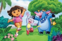 Dora z przyjaciółmi (puzzle maxi) - zdjęcie zabawki, gry