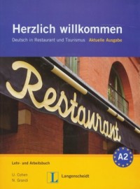 Herzlich willkommen A2 Lehr- und - okładka podręcznika