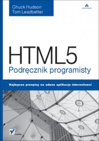 HTML5. Podręcznik programisty - okładka książki