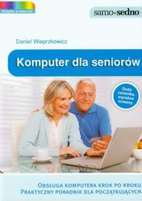 Komputer dla seniorów - okładka książki