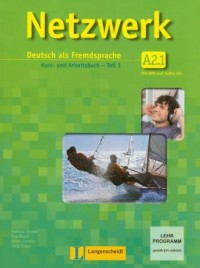 Netzwerk A2.1 Kurs- und Arbeitsbuch - okładka podręcznika