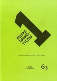 Polska dramatyczna 1. Dramat i - okładka książki