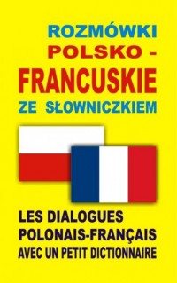 Rozmówki polsko-francuskie ze słowniczkiem - okładka książki