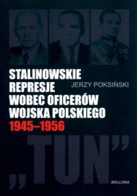 Stalinowskie represje wobec oficerów - okładka książki