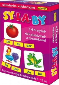 Sylaby. Zestaw edukacyjny dla dzieci - zdjęcie zabawki, gry