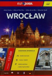 Wrocław. Mini Atlas miasta (skala - okładka książki