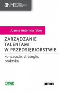 Zarządzanie talentami w przedsiębiorstwie. - okładka książki
