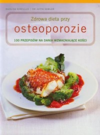 Zdrowa dieta przy osteoporozie - okładka książki