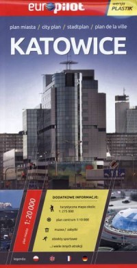 Katowice. Plan miasta (skala 1: - okładka książki