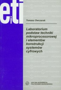 Laboratorium podstaw techniki mikroprocesorowej - okładka książki