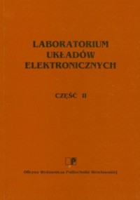 Laboratorium układów elektronicznych - okładka książki