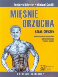 Mięśnie brzucha. Atlas ćwiczeń - okładka książki