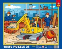 Na budowie (puzzle ramkowe - 25 - zdjęcie zabawki, gry