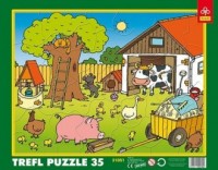 Na farmie (puzzle ramkowe - 35 - zdjęcie zabawki, gry