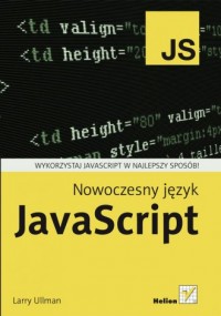 Nowoczesny język JavaScript - okładka książki