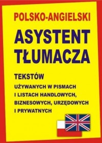 Polsko-angielski asystent tłumacza - okładka podręcznika