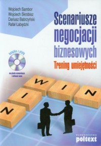 Scenariusze negocjacji biznesowych, - okładka książki