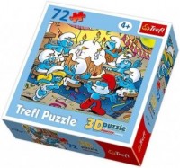 Smerfne urodziny (puzzle 3D) - zdjęcie zabawki, gry