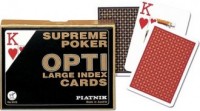 Supreme Poker Opti (karty do gry) - zdjęcie zabawki, gry