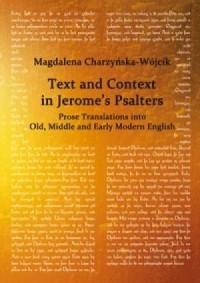 Text and Context in Jeromes Psalters. - okładka książki