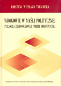 Wrogowie w myśli politycznej Polskiej - okładka książki