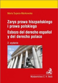 Zarys prawa hiszpańskiego i prawa - okładka książki