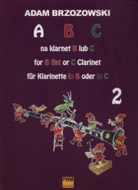 ABC na klarnet B lub C. Podręcznik - okładka podręcznika