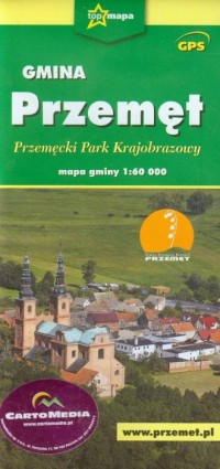 Gmina Przemęt, Przemęcki Park Krajobrazowy, - okładka książki