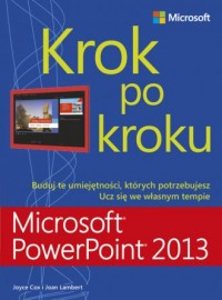 Microsoft PowerPoint 2013. Krok - okładka książki