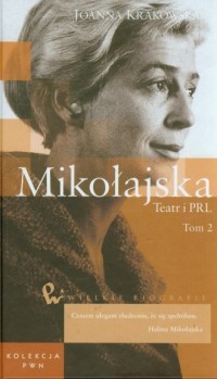 Mikołajska. Teatr i PRL. Tom 49 - okładka książki
