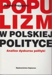 Populizm w polskiej polityce - okładka książki