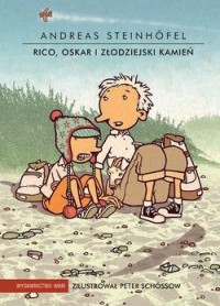 Rico Oskar i złodziejski kamień - okładka książki