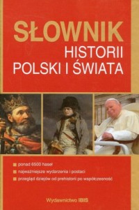 Słownik historii Polski i świata - okładka książki