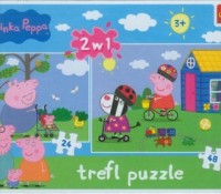 Świnka Peppa (puzzle) - zdjęcie zabawki, gry