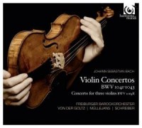 Violin Concertos BWV 1041-1043 - okładka płyty