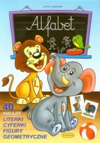 Alfabet. 40 naklejek - okładka książki