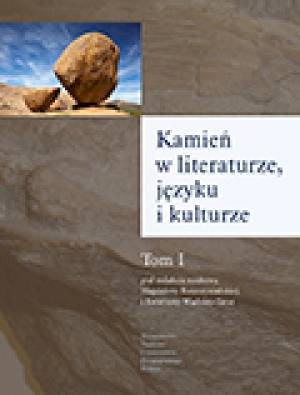 Kamień w literaturze, języku i - okładka książki