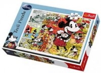 Mickey retro (puzzle - 1000 elem.) - zdjęcie zabawki, gry