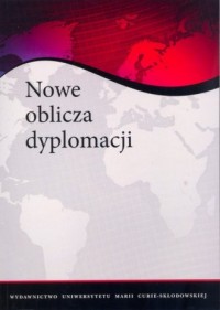 Nowe oblicza dyplomacji - okładka książki