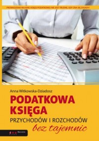 Podatkowa księga przychodów i rozchodów - okładka książki