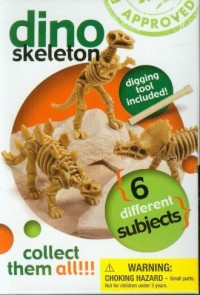 Wykopaliska. Szkielety dinozaurów - zdjęcie zabawki, gry