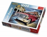 Zabytkowe auto (puzzle HDR - 1000 - zdjęcie zabawki, gry