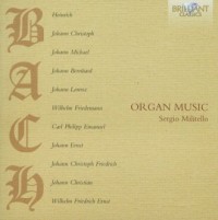 Bach Family: Organ Music - okładka płyty