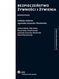 Bezpieczeństwo żywności i żywienia. - okładka książki