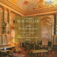 Burgmuller: Lieder Piano Sonata - okładka płyty