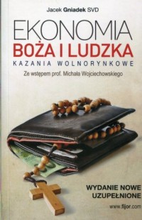 Ekonomia Boża i ludzka. Kazania - okładka książki