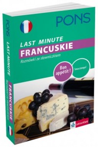 Last Minute. Francuskie rozmówki - okładka książki