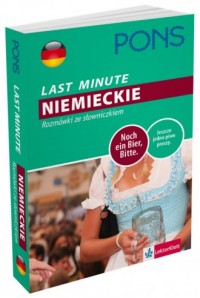Last Minute. Niemieckie rozmówki - okładka książki