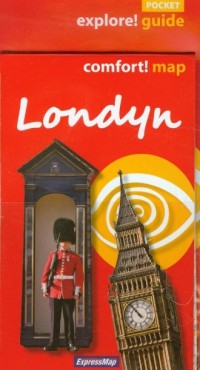 Londyn (przewodnik + mapa) - okładka książki