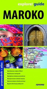 Maroko. Przewodnik + atlas (2 w - okładka książki